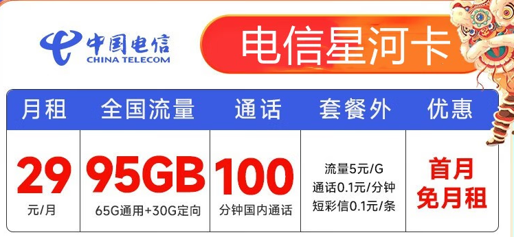 電信29元套餐流量卡那款好用？2022年最新電信29元套餐流量卡詳介