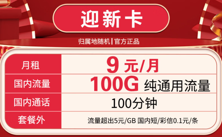 中國定向迎新年優(yōu)惠套餐 迎新卡、迎喜卡、久久卡，新年換一張好寓意的電話卡吧