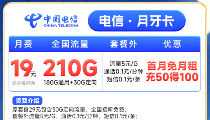 大流量卡申請入口|為什么流量卡會有地域限制？電信月牙卡