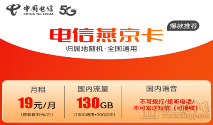 電信流量卡買哪個好？電信燕京卡+電信云冬卡！免費申請！